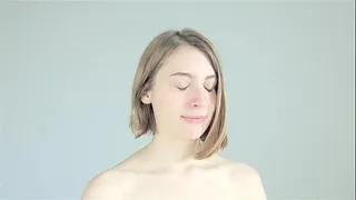 Dirty slut crushing and licking balls