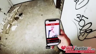 The MILF Hunter invites slim MILF Vicky Hundt to an intense fuck session in a lost place! Go to milfhunter24.com for your personal MILF fuck!