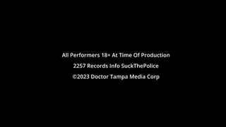 Sandra Chappelle Must Suck The Police Once More After She's Arrested & Taken For Booking In Jail By OfficerTampa