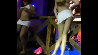 Mexicana vs Gringa peel their boobs Holy Week 2018 Puerto Vallarta