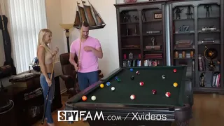 Big Dick Blonde Spreads Legs