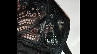 Wet panties with a lot of smell