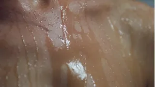 Seductive brunette totally wet talking dirty