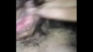 Wet hairy
