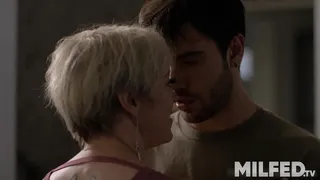 Asks To my Busty Step Mom for Sex and She Can't Say No