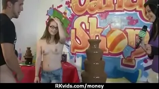 Sex for cash turns shy girl into a slut 22