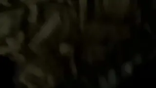 Blonde has big orgasm when he creampies her