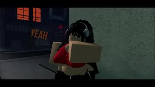 Belarus Girl paid to suck Monster Dick in Roblox