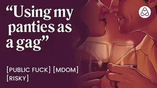 Fucking you at the restauran