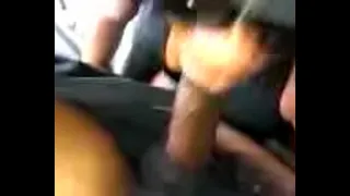 Sloppy wet head in car
