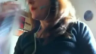 Your beautiful mom wants at all costs to have you masturbate with her while watching a porn movie