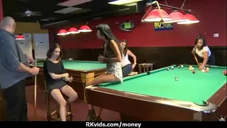 Sexy teen nails her butt on hard dick for cash 3