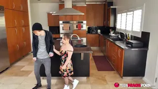 FULL SCENE on http://TeenBracesPorn.com - She smiles and lets that mouthful of metal flash as she gets fucked from behind. Then she takes a fat load to the face like a seasoned pro.