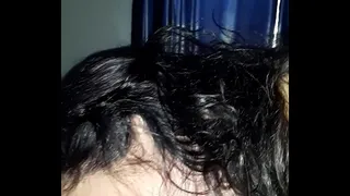 My cock,her mouth