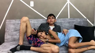 Slutty stepsister wants to watch movies with me and it ends badly