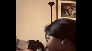 Sucking BBC while boyfriend is in jail