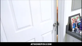 Coronavirus Quarantined y. With Pigtails Fucked To Multiple Orgasms POV