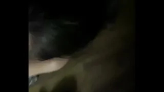 blowing my cock