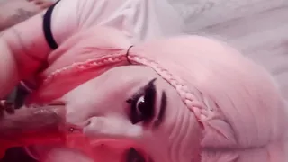 sweet mouth and pussy fuck and creampie