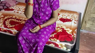 Gawar girl of the village scolded the boss wearing a nice sari Mumbai Ashu