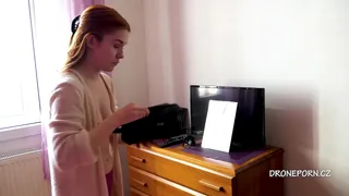 Naked ginger teen