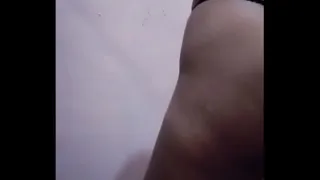 Moving my buttocks until I am left without clothes
