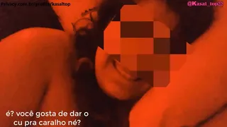 NOVINHA GIVING THE ASS TO THE BLACK GUY AND HUMILIATING BOYFRIEND