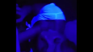 Blacklight blowjob