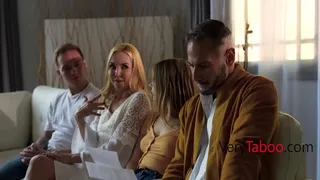 Naked Masquerade Party Family Swap