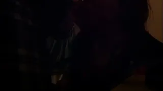 Naughty girl swallows all the shit