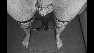 Mistress black and white photo