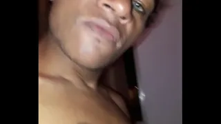 BLACK MAN ATE HIS NEIGHBOR'S ASS WITHOUT MERCY, PUSHED IN 24 CM AND HE SCREAMED.