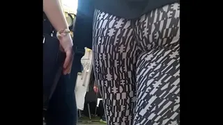 Nice ass in the city center
