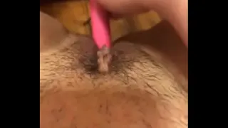 Learning to cum with a new toy