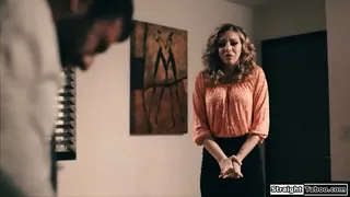 StraightTaboo.com - Boss asks his new assistant to suck his cock to give her a good rep.The small tits blonde is facefucked and then he licks her pussy.Then shes banged