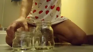 None stop pee in panties and wetting myself compilation