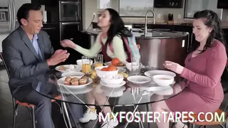 FULL SCENE on http://MyFosterTapes.com - Foster candidate Jazmin Luv has been hoping to get for years, but when she’s finally taken in by her Forever Family, she finds herself suppressing sexual urges for her foster