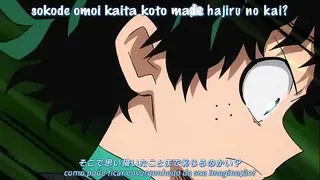boku no hero s1e1 PTbr