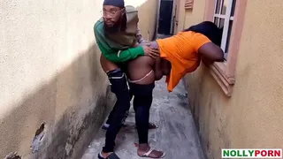Landlord's Got Fucked By Tenant in Outdoor
