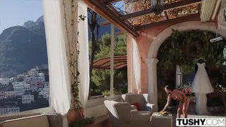 TUSHY Bride craves anal