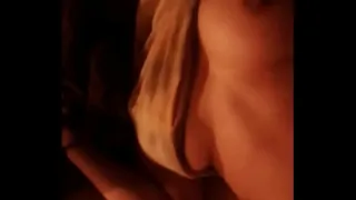 Horny babe with nice tits fingered