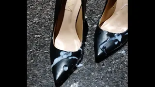hot cum in the shoe