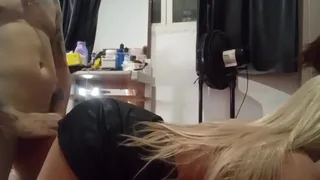 Stepdaughter caught masturbating and was punished! (sex toy)