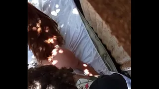 She asked me to stop but I continued until I filled her face with milk in the shower (SEX TOY)