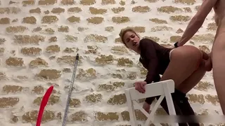 FUCK ME WHILE I CLEAN THE HOUSE - Rough sex with BIG COCK - Tommy Cabrio & Apolonia Lapiedra