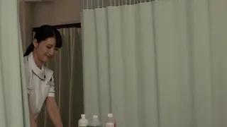 The beautiful nurse was a nympho woman with a neat and clean skin... Excited by the erection of the cock, she relieved her sexual desire with the patient's cock because she didn't have a boyfriend!![Part 2]