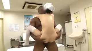 Asian Nurse takes BBC Creampie