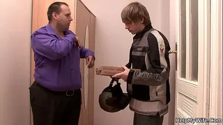 He pays him to fuck his young wife