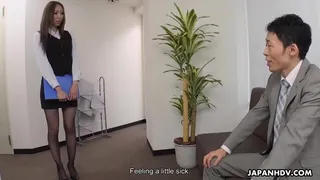 Japanese office babe