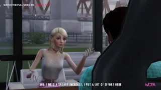 HOT SEX IN THE OFFICE, SEX IN A PUBLIC PLACE